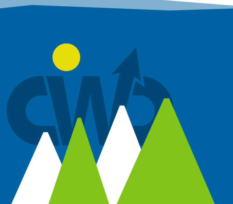 COLEwebdev — CWB monogram with Cape Cod mountains and sun